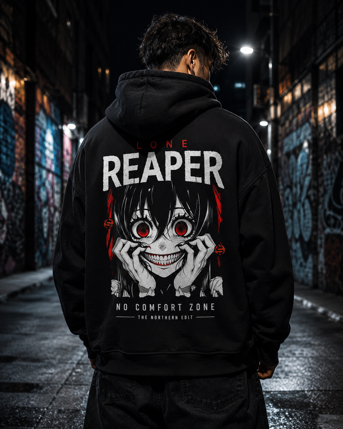 Lone Reaper Hoodie – No Comfort Zone