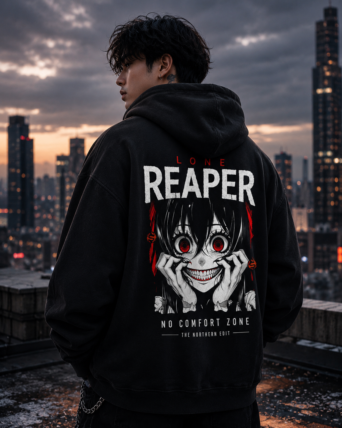 Lone Reaper Hoodie – No Comfort Zone